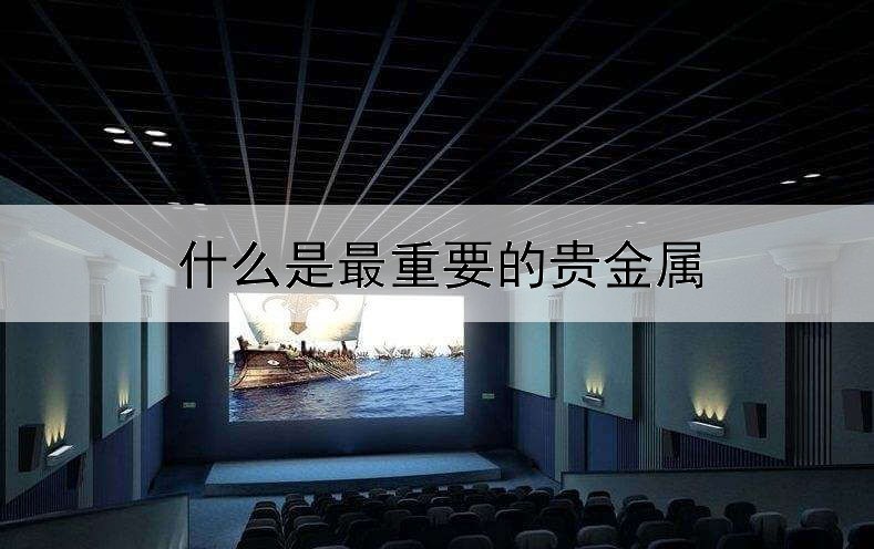什么是最重要的贵金属