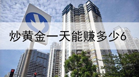 炒黄金一天能赚多少6