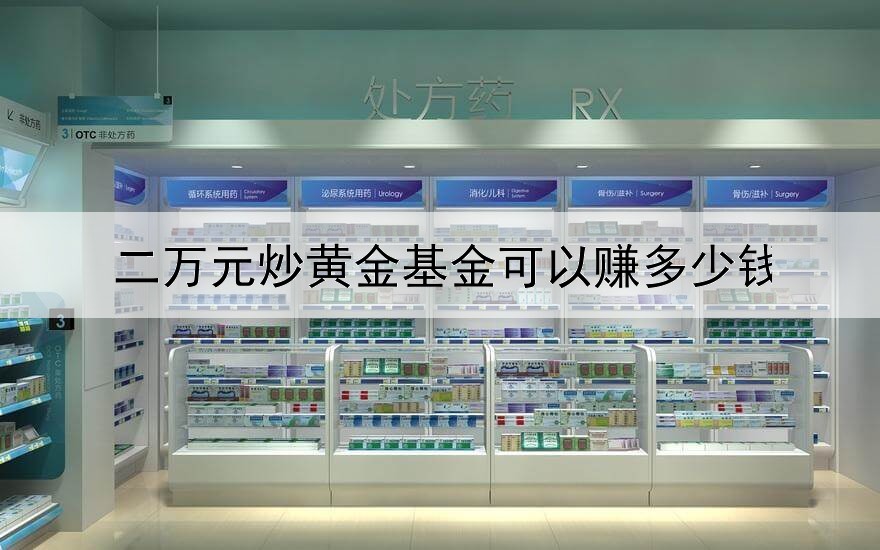 二万元炒黄金基金可以赚多少钱