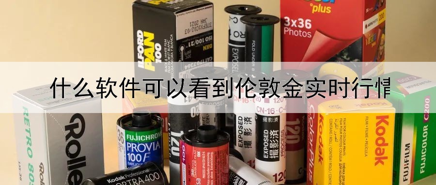 什么软件可以看到伦敦金实时行情